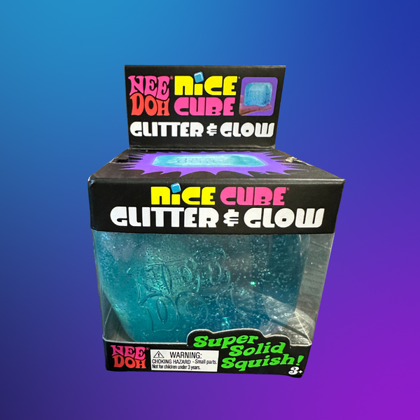 Needoh glitter and glow nice cube