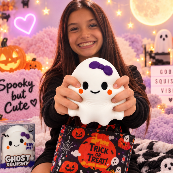 Large Ghost Squishy GIRL