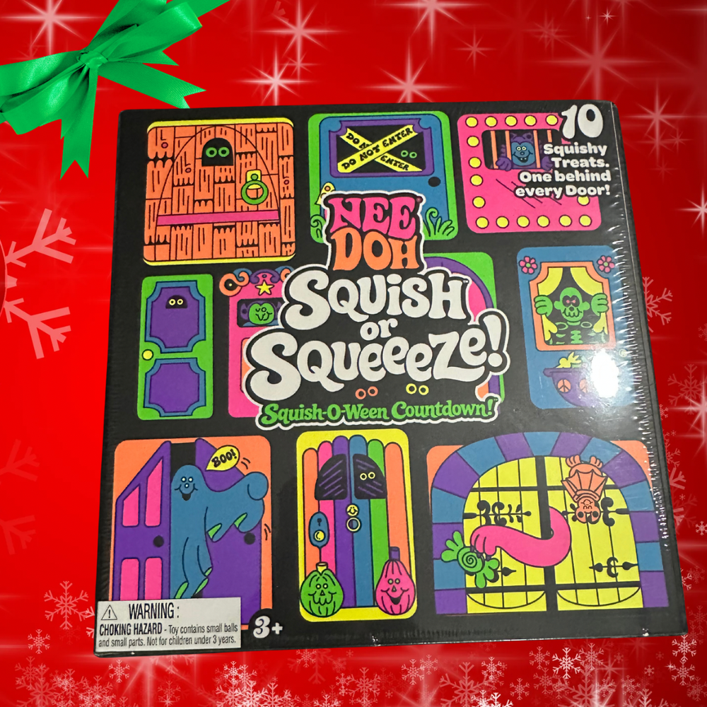 needoh squish or squeeze - squish-o-ween countdown!