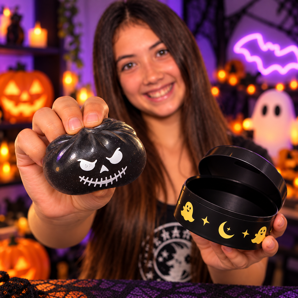 Halloween Glow-in-the-Dark Dumplings